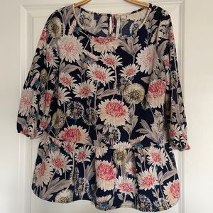 Lauren Conrad Peplum Blouse